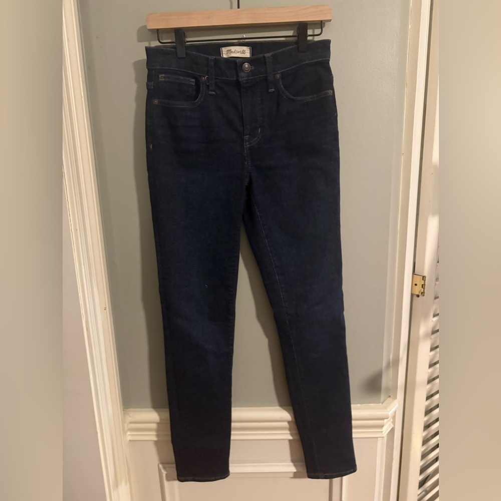 Madewell Blue Skinny Jeans